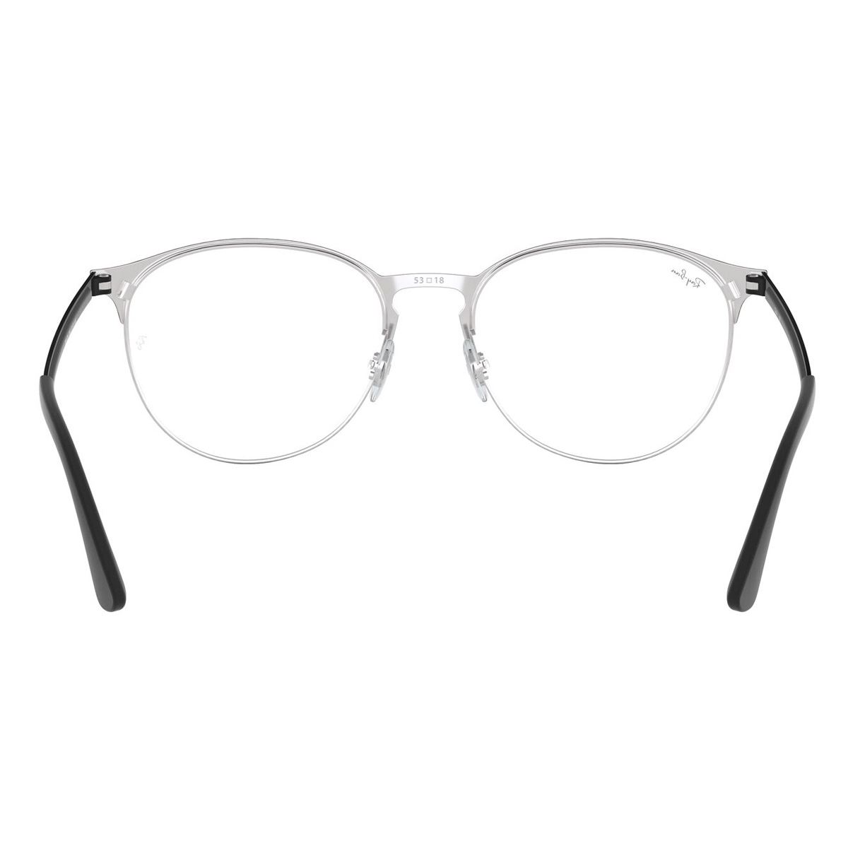 Armazón Ray-Ban en metal negro-plata