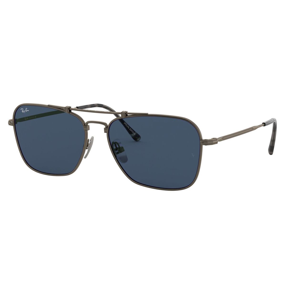Lente Solar Ray-Ban Titanium Azul en Titanio Grafito Unisex
