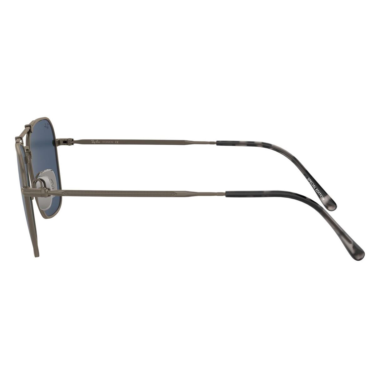 Lente Solar Ray-Ban Titanium Azul en Titanio Grafito Unisex