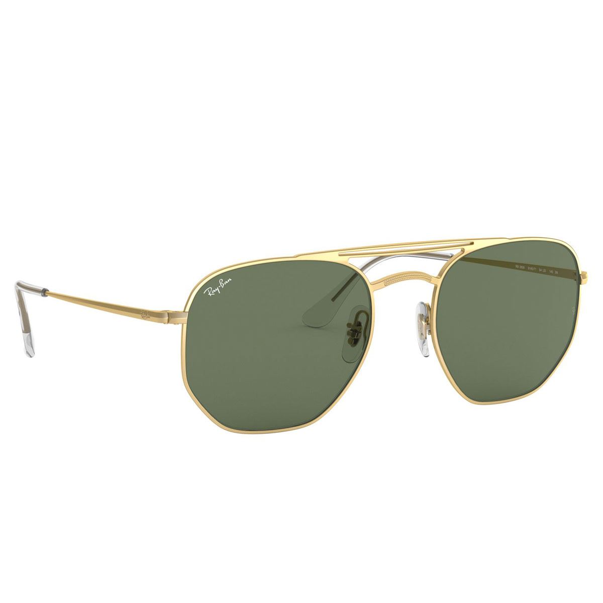 Ray-Ban Verde Armazón en Metal Oro