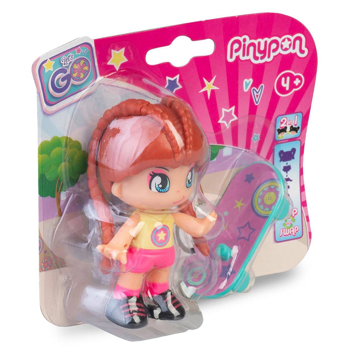Set Muñeca Pinypon Con Skate Y Patines 2 N 1 Surtido | Tai Loy Set Muñeca Pinypon Con Skate Y Patines 2 N 1 Surtido | Tai Loy