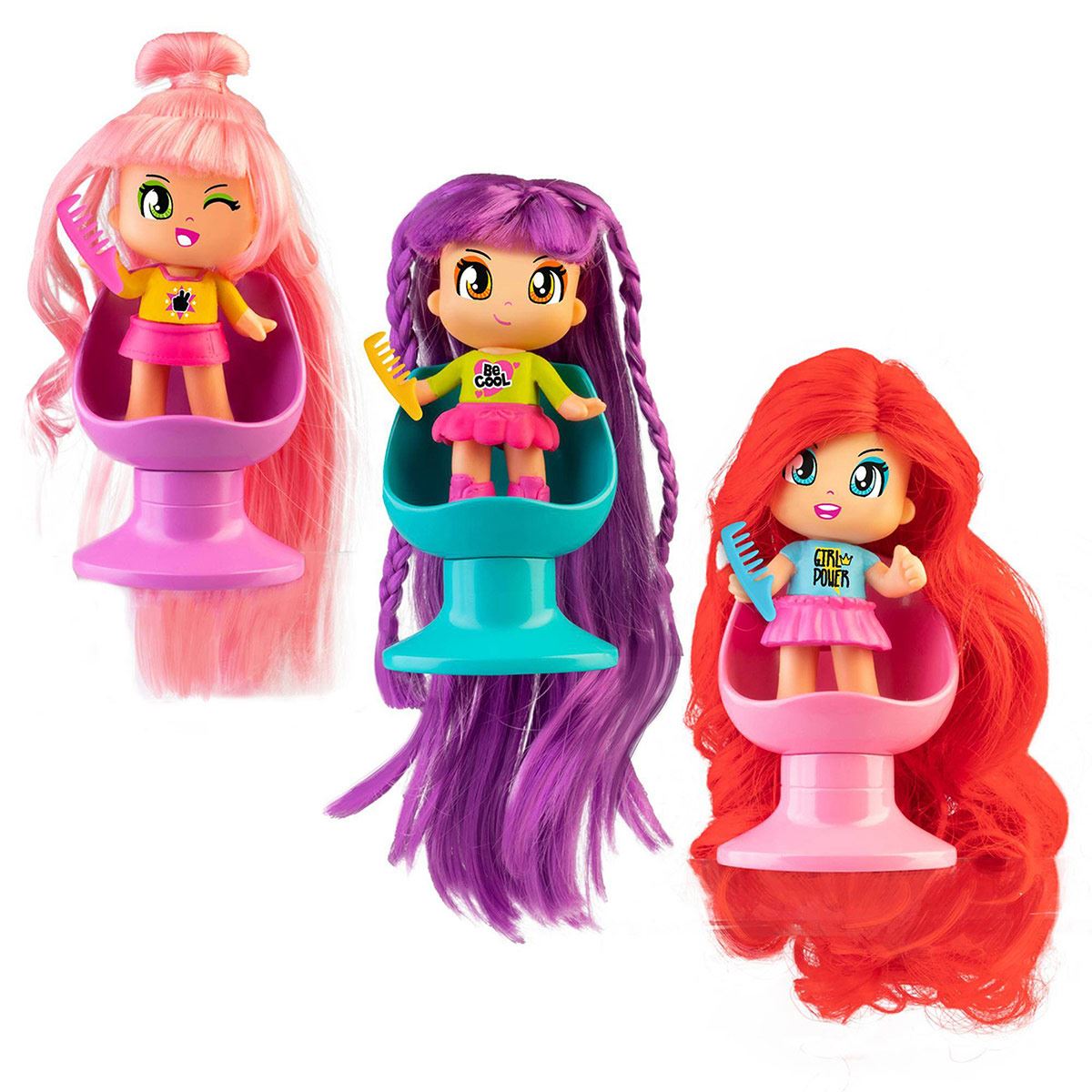 Pinypon Surtida Cabello Súper Largo