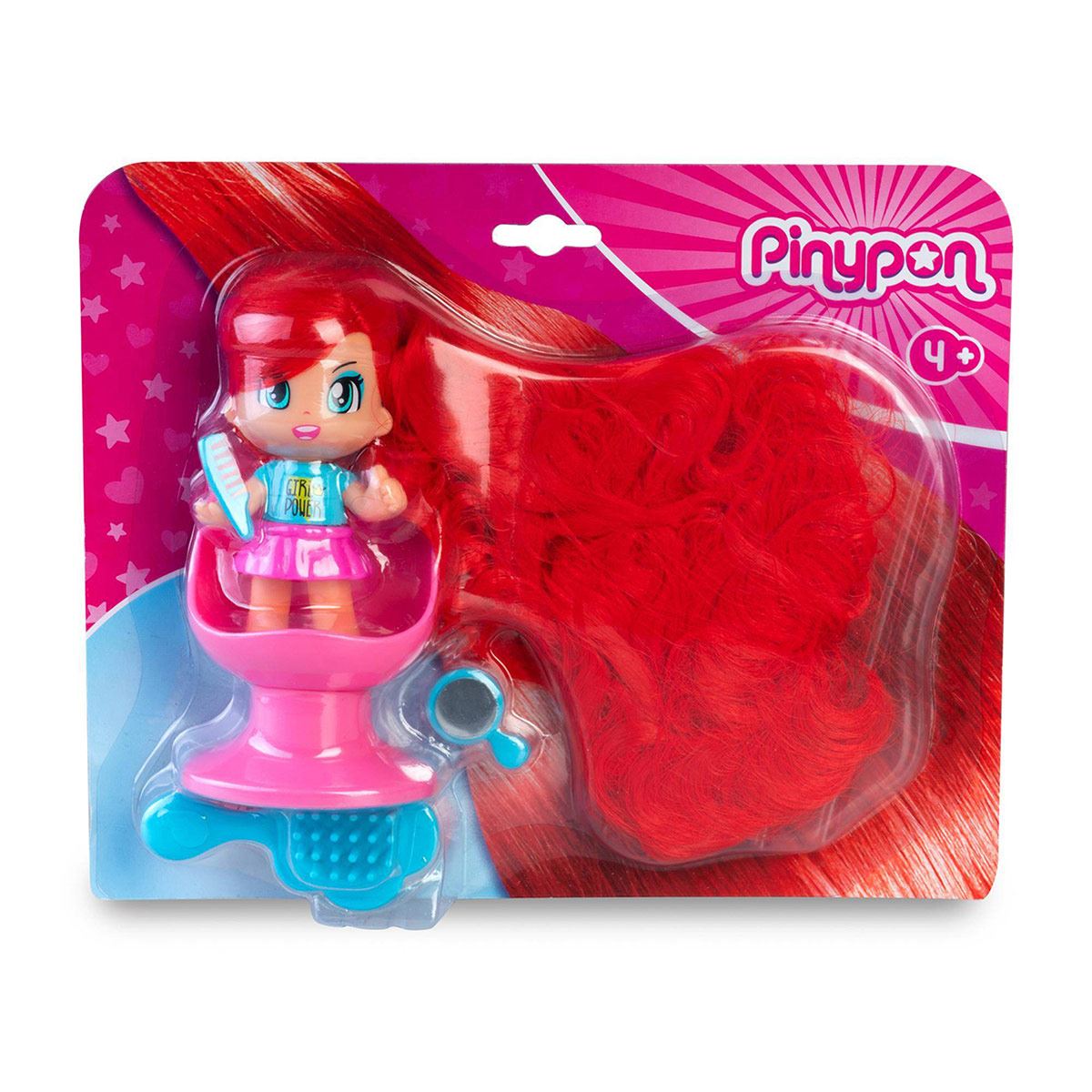 Pinypon Surtida Cabello Súper Largo