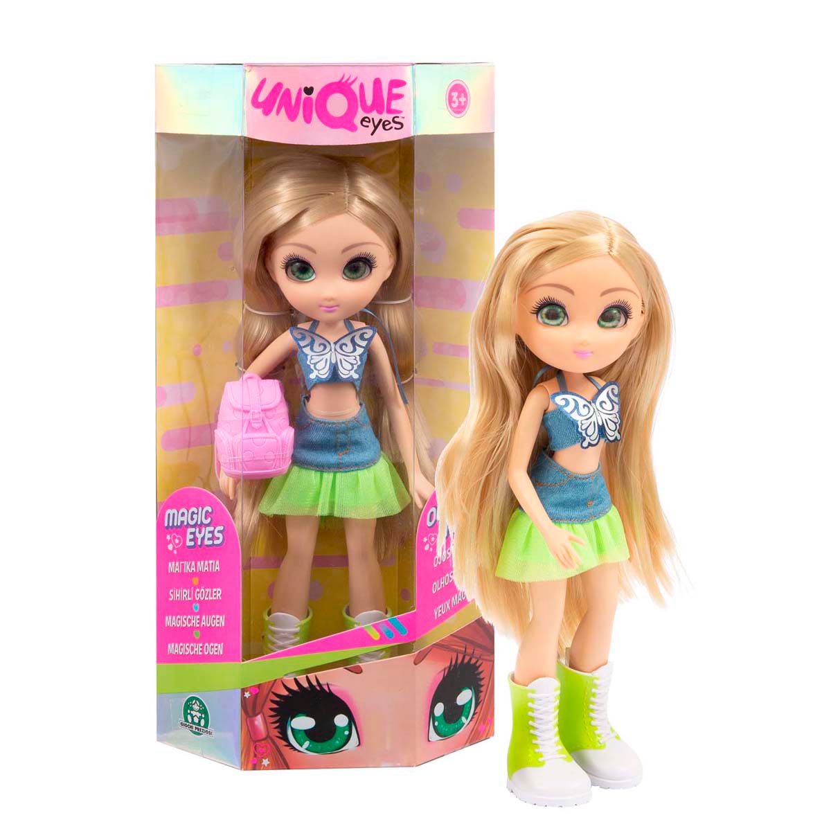 Muñeca Surtida Unique Eyes