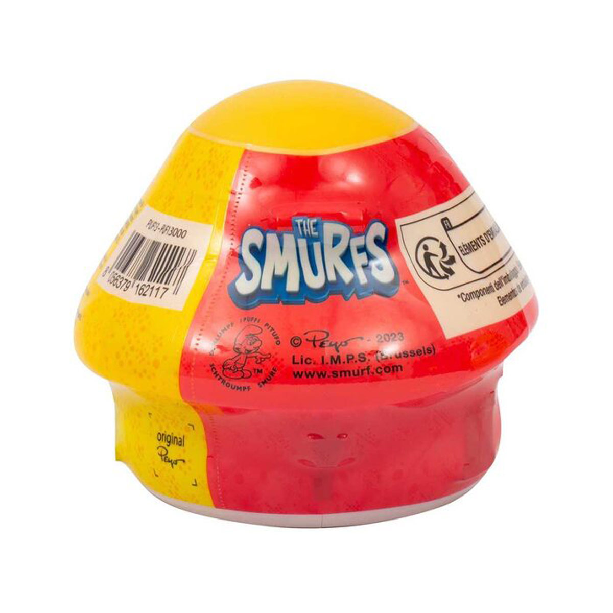 Figura Colecionable PITUFOS con Figura de una Caista y un Pitufo Dentro