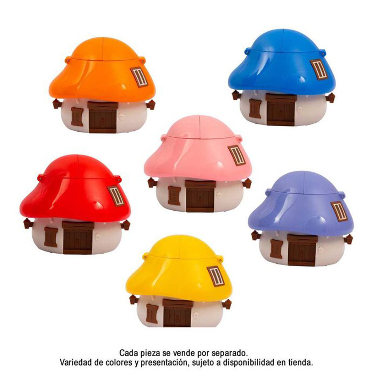 Figura Colecionable PITUFOS con Figura de una Caista y un Pitufo Dentro