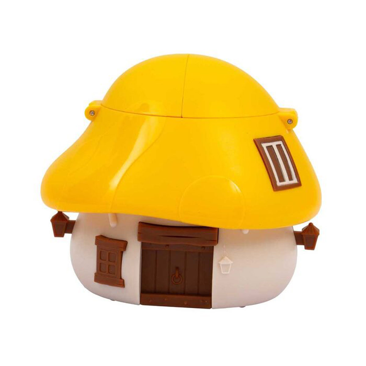 OPO 10 – La Casa De Los Pitufos Con Figuras De PVC Articuladas Y Pegatinas – Colección Deagostini – Alto 15 Cm