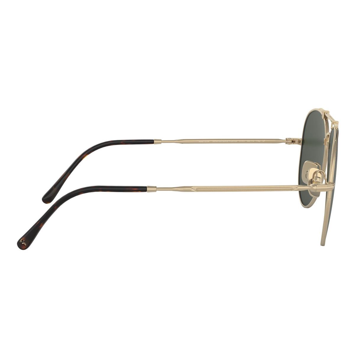 Lente Solar Ray-Ban Titanium Verde de Titanio Oro