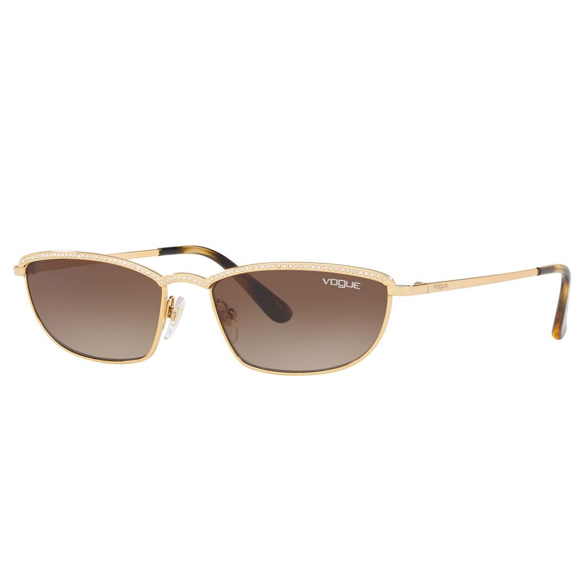 Lentes Solares Vogue Armazón de Metal Oro