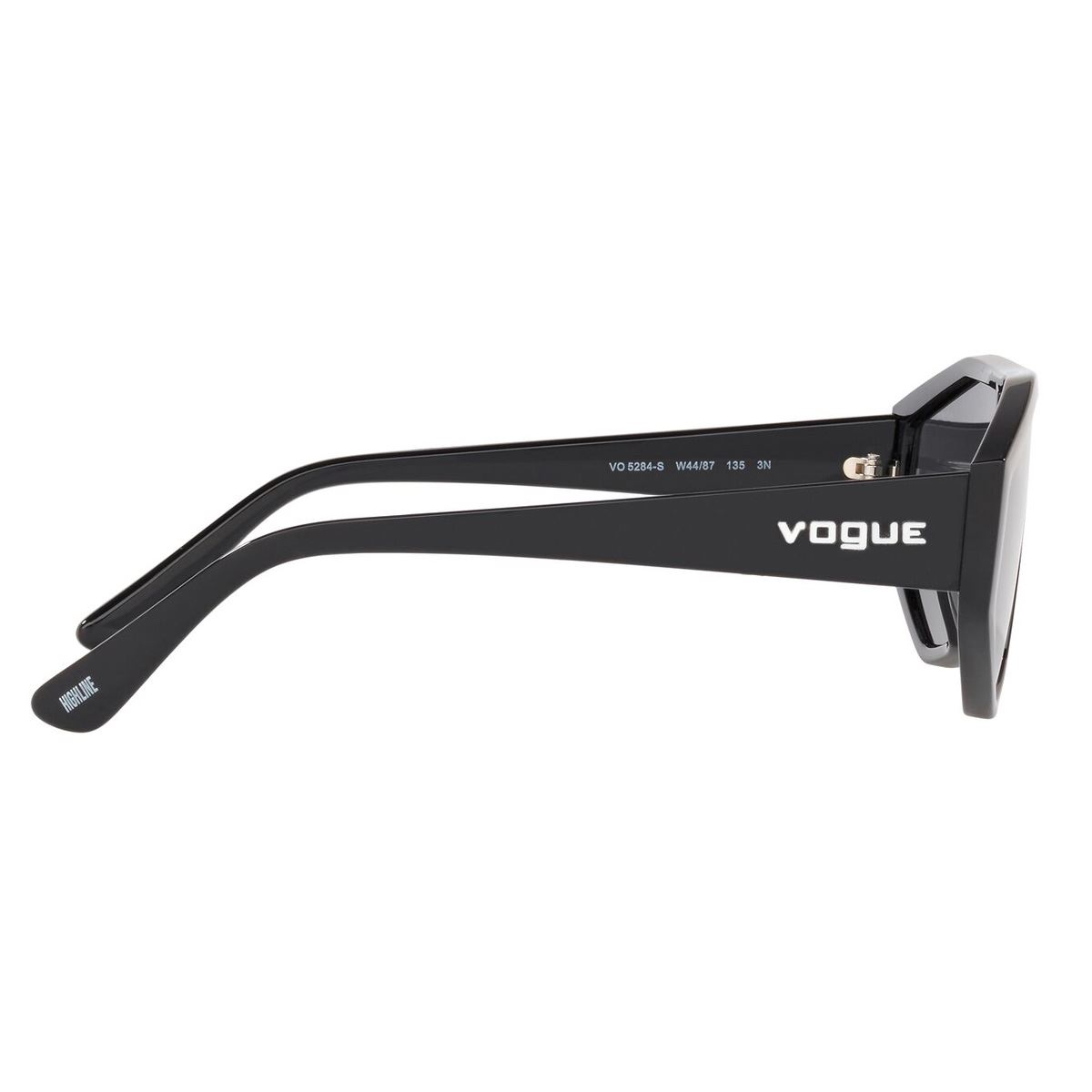 Lentes Solares Vogue Armazón en Nylon Negro