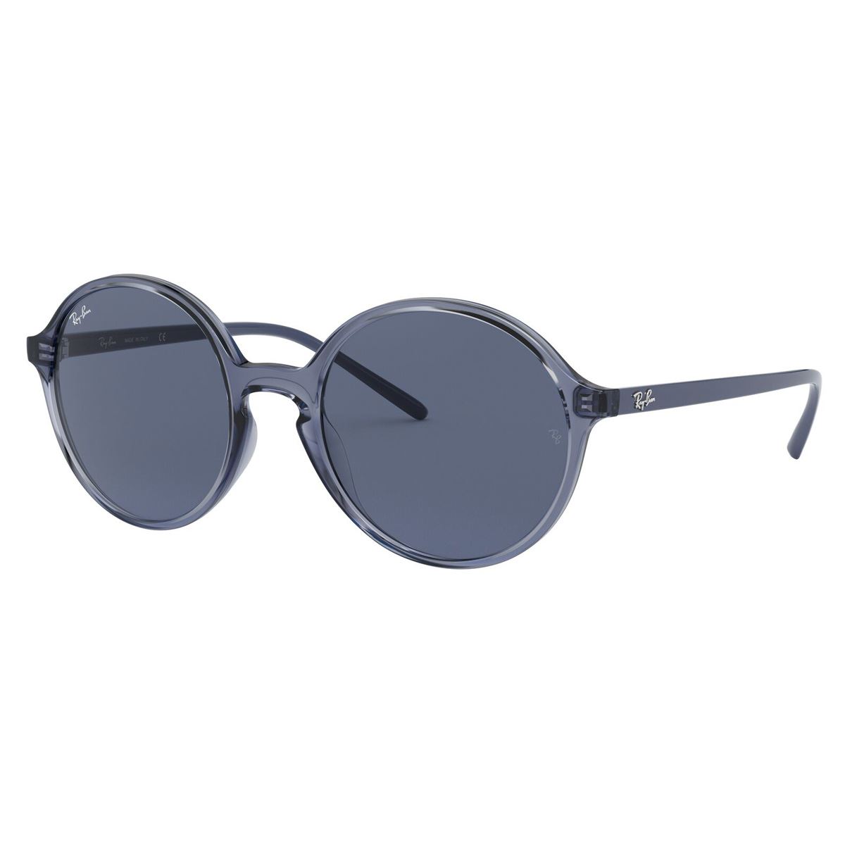 Lentes Solares Ray-Ban Armazón En Nylon Transparente-Azul-Gris