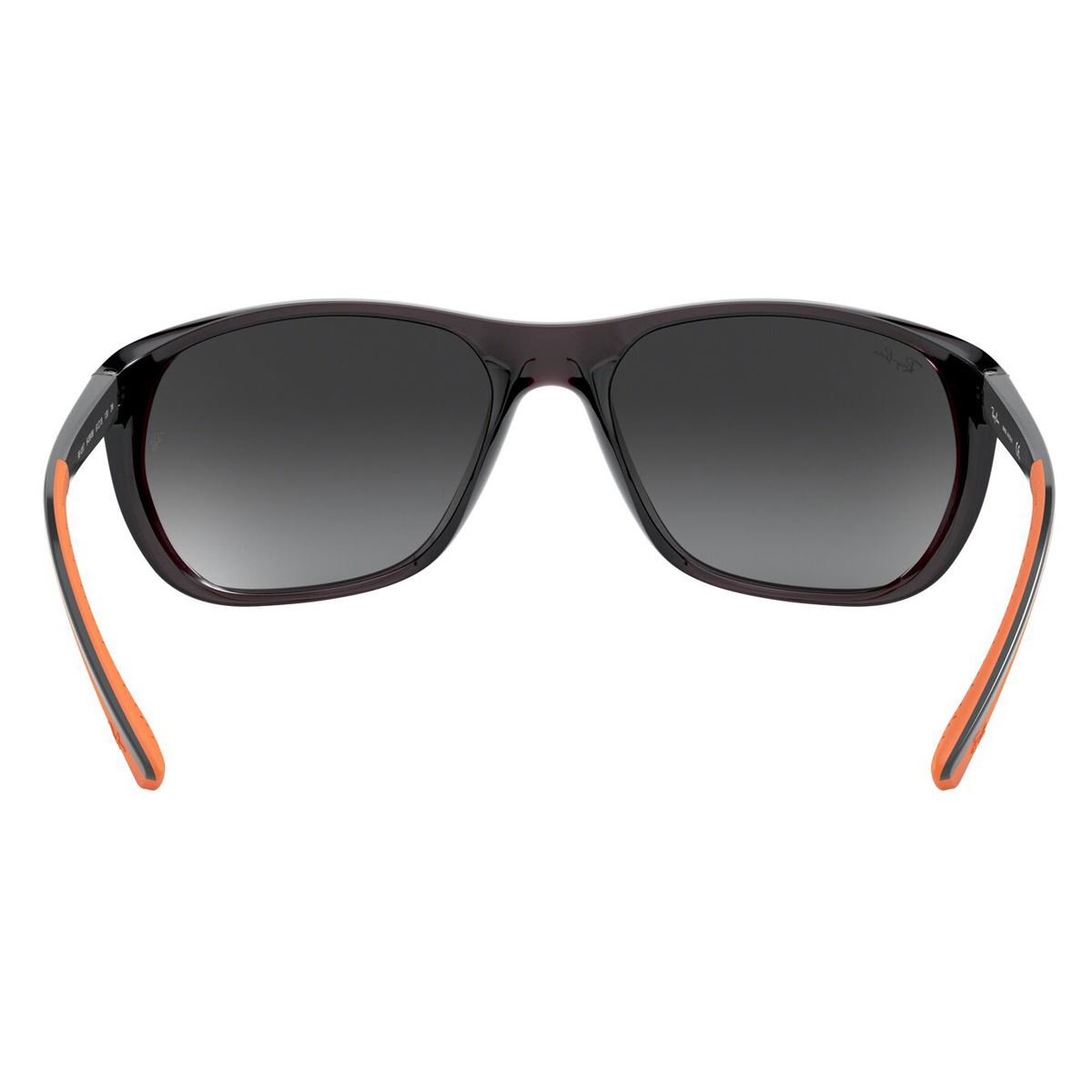 Lentes Solares Ray-Ban Armazón en Nylon Transparente-Gris-Naranja