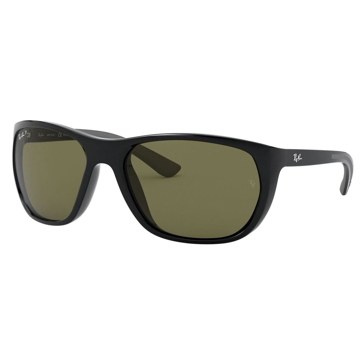 Lentes Solares Ray-Ban Armazón en Nylon Negro-Gris