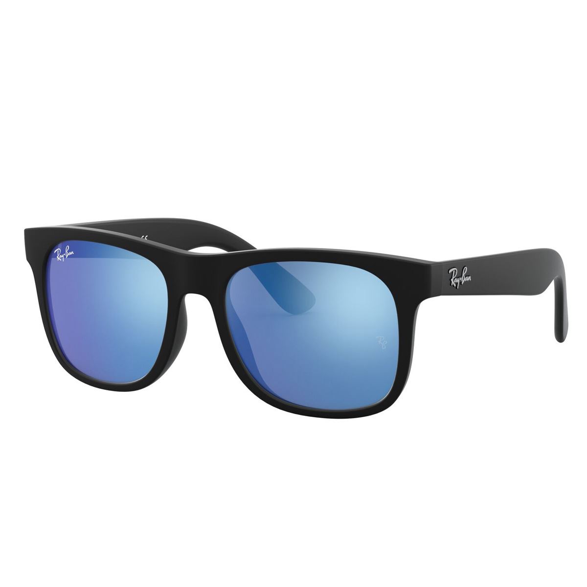 Lente Solar Junior Azul Espejeado Negro 0RJ9069S Ray-Ban