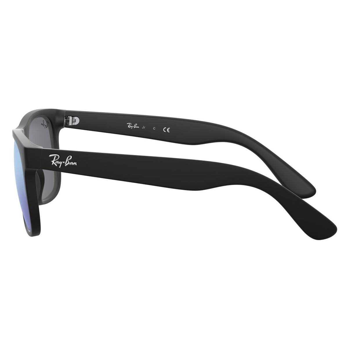Lente Solar Junior Azul Espejeado Negro 0RJ9069S Ray-Ban