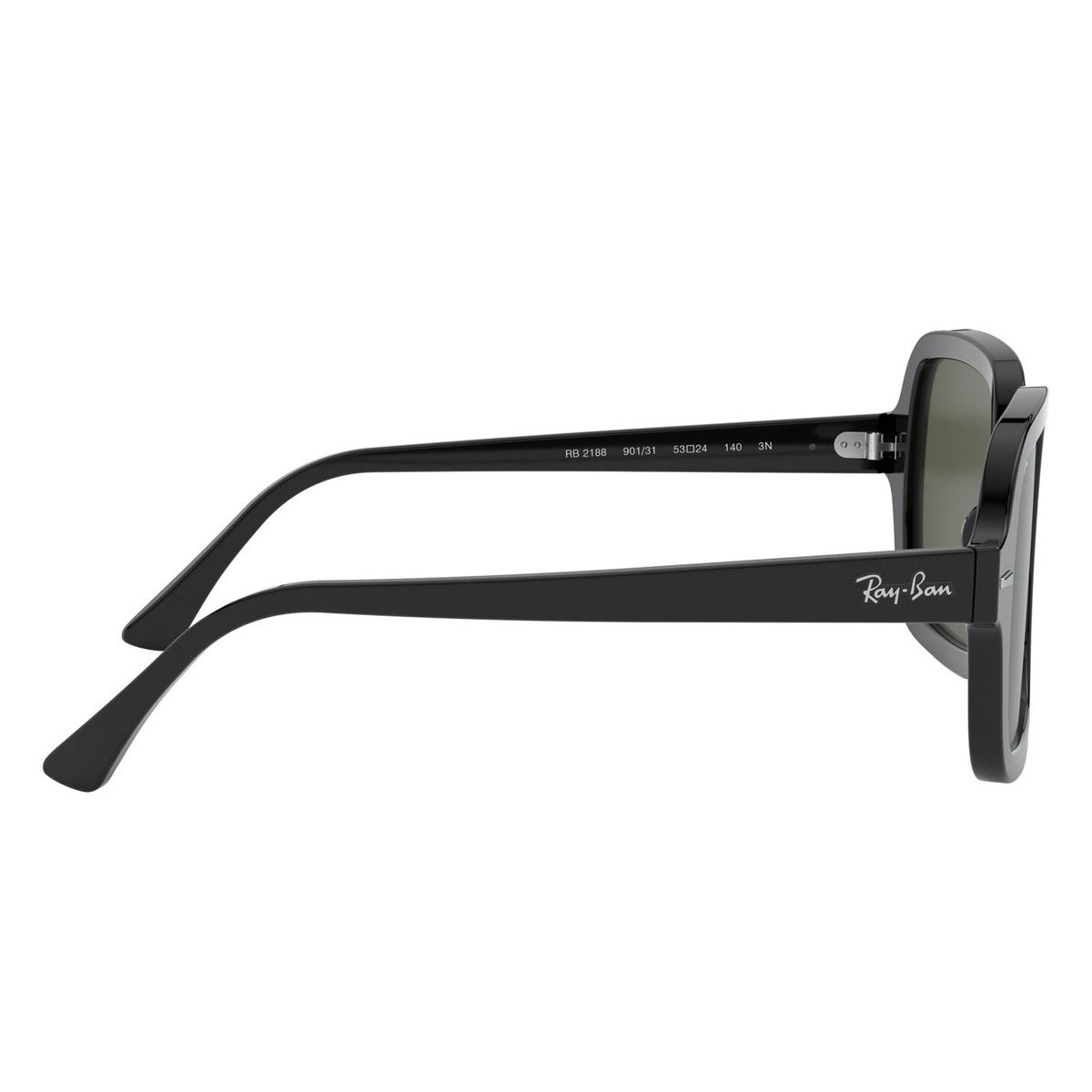 Lentes solares acetato negro Ray-Ban