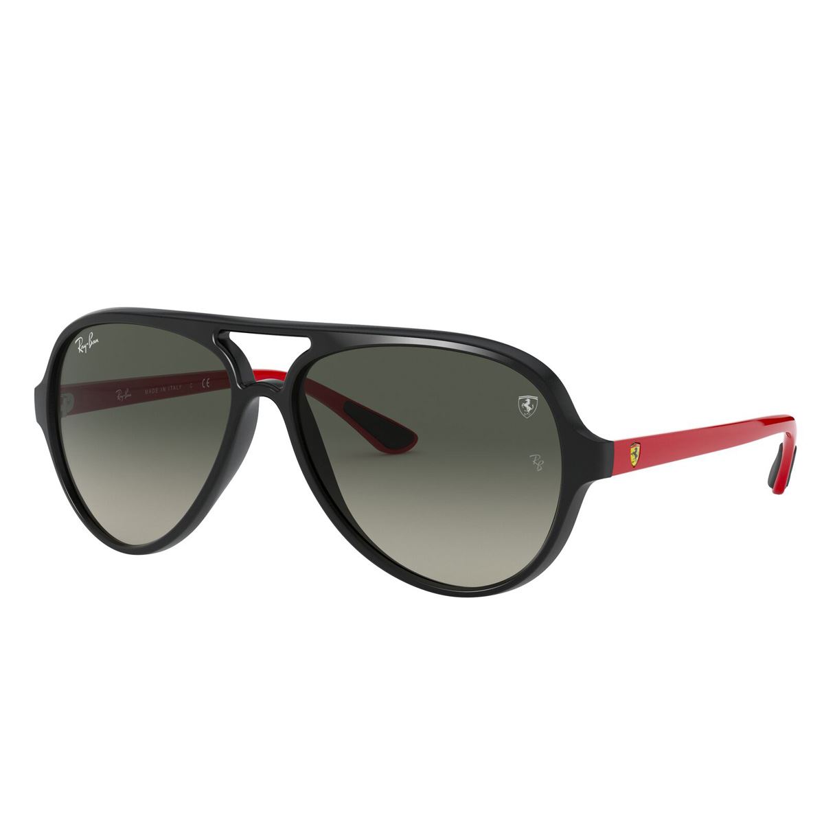 Lente Solar Gris Degradado Rojo 0RB4125M Ray-Ban