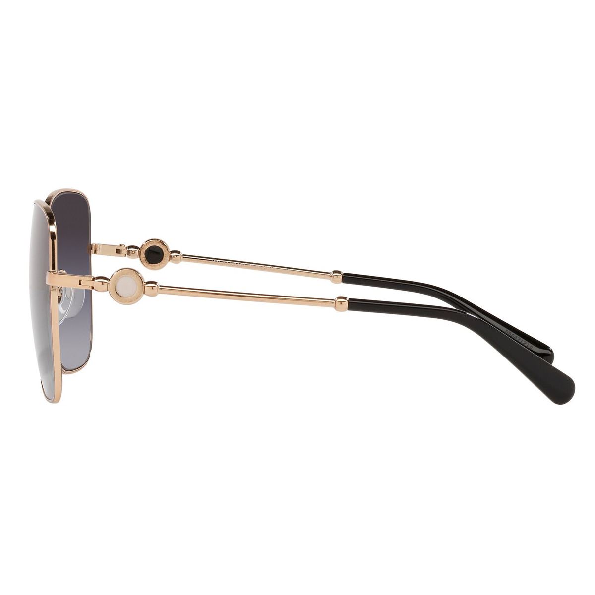 Lente solar Bvlgari degradado azul metal oro