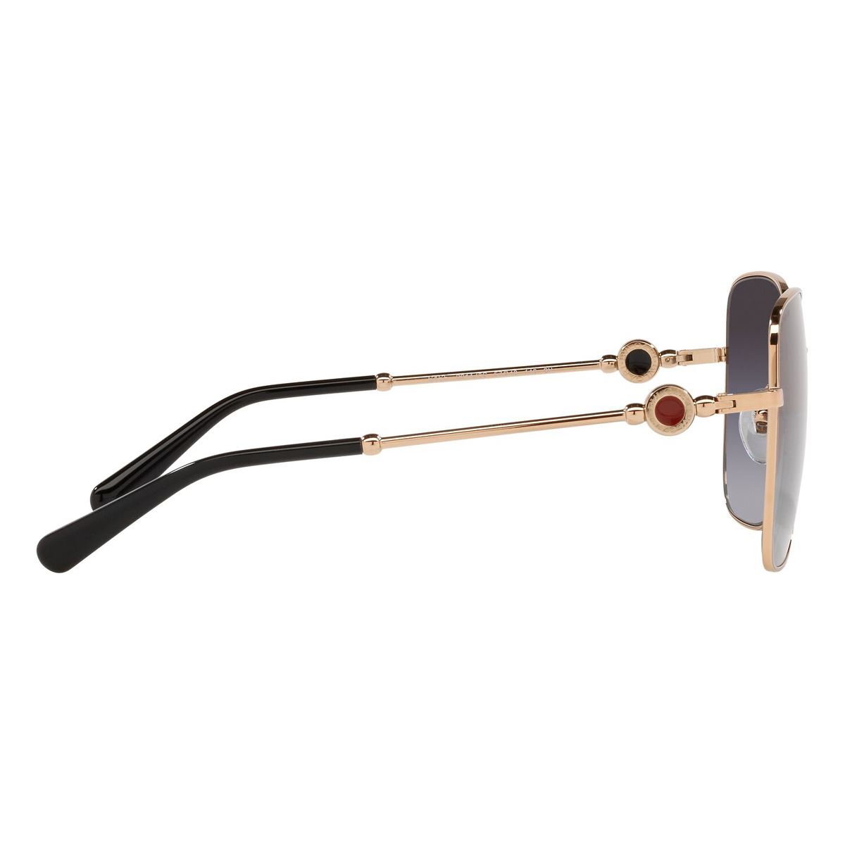 Lente solar Bvlgari degradado azul metal oro