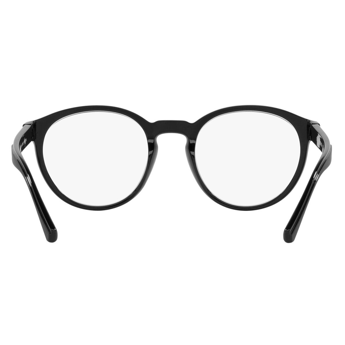 Lente Solar Emporio Armani transparente en nylon negro