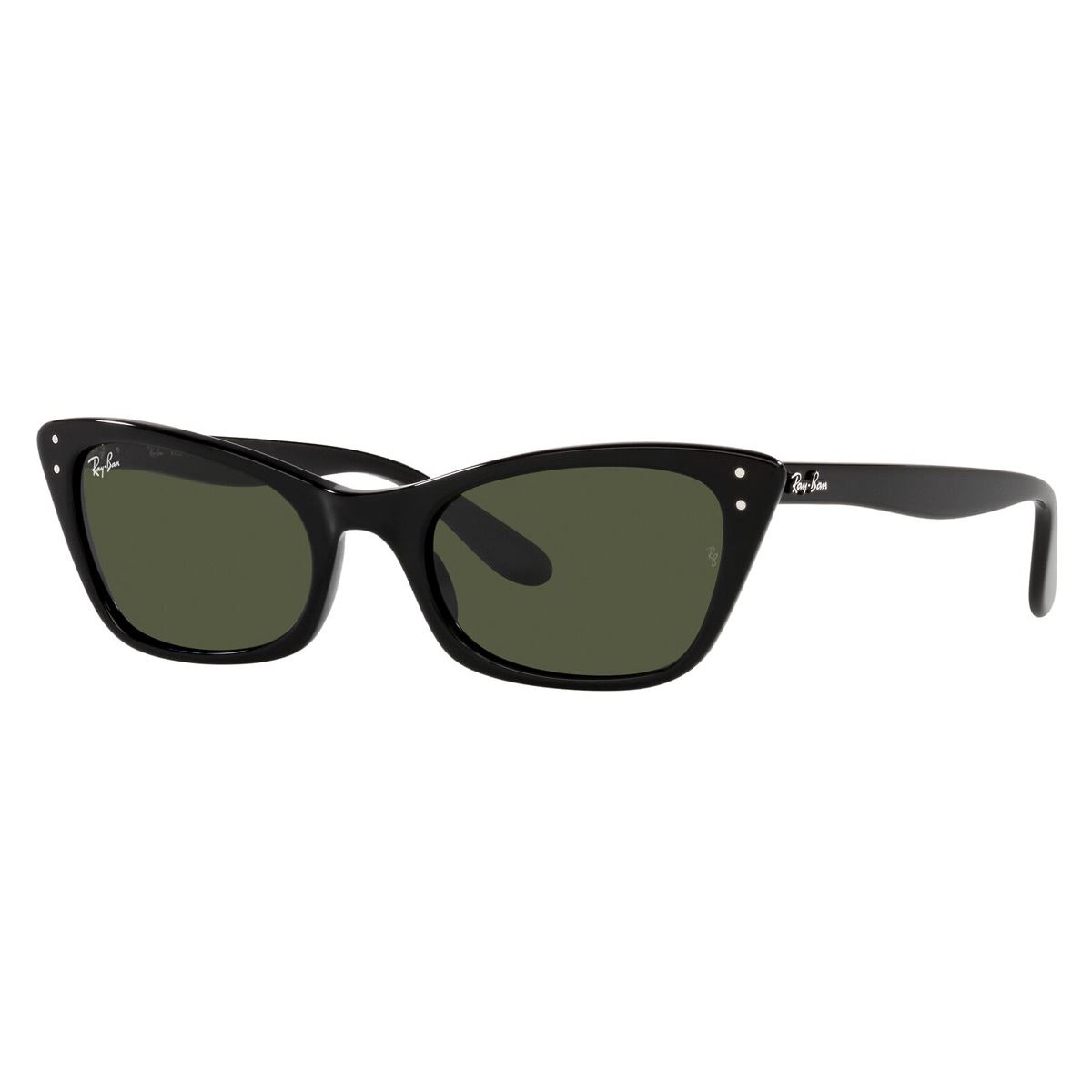 Lente Solar Ray-Ban Lady Burbank Verde Acetato Negro