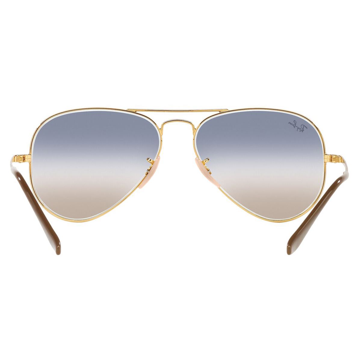 Ray ban best sale aviator azul degradado