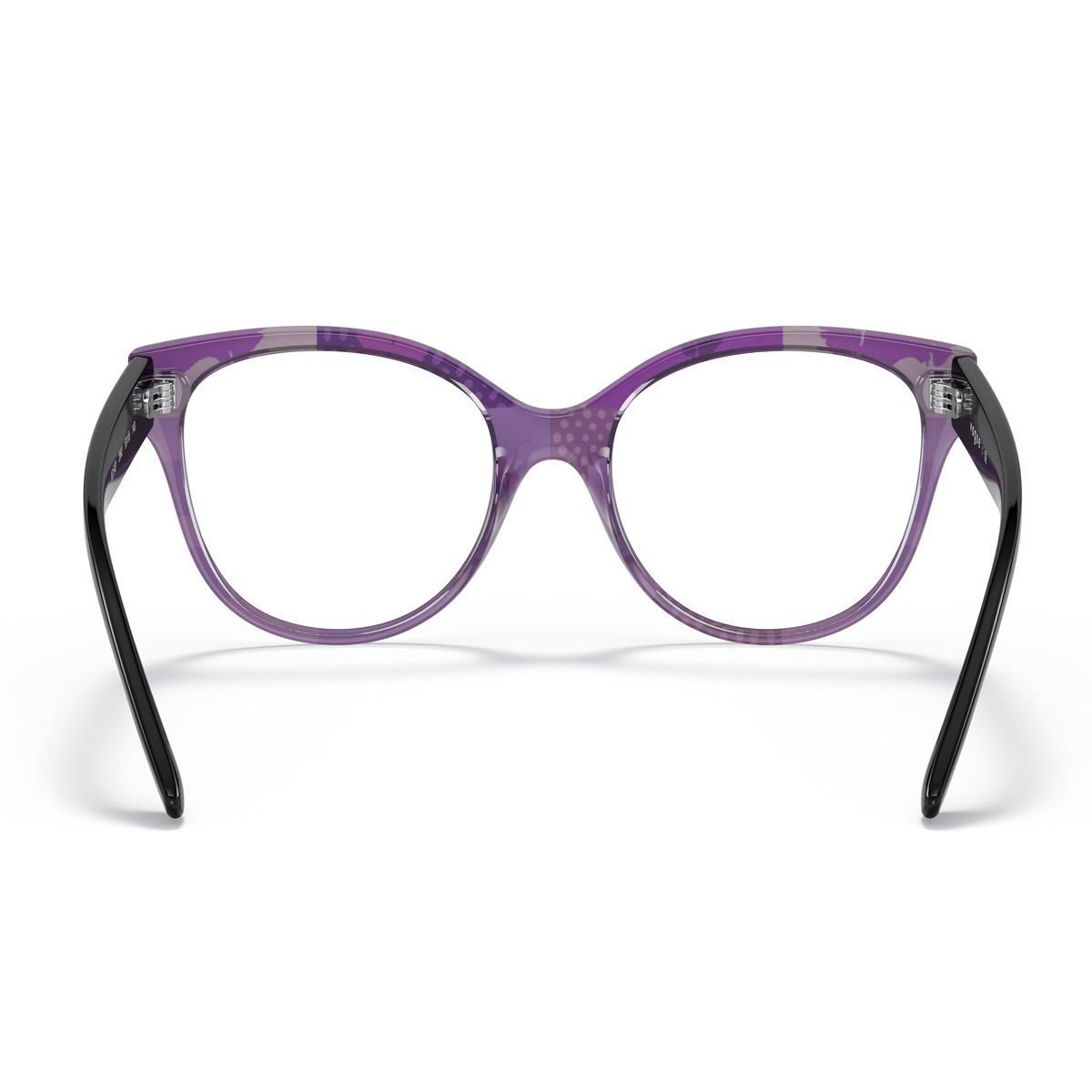 Armazón Vogue Top Negro /Serigrafía para Mujer