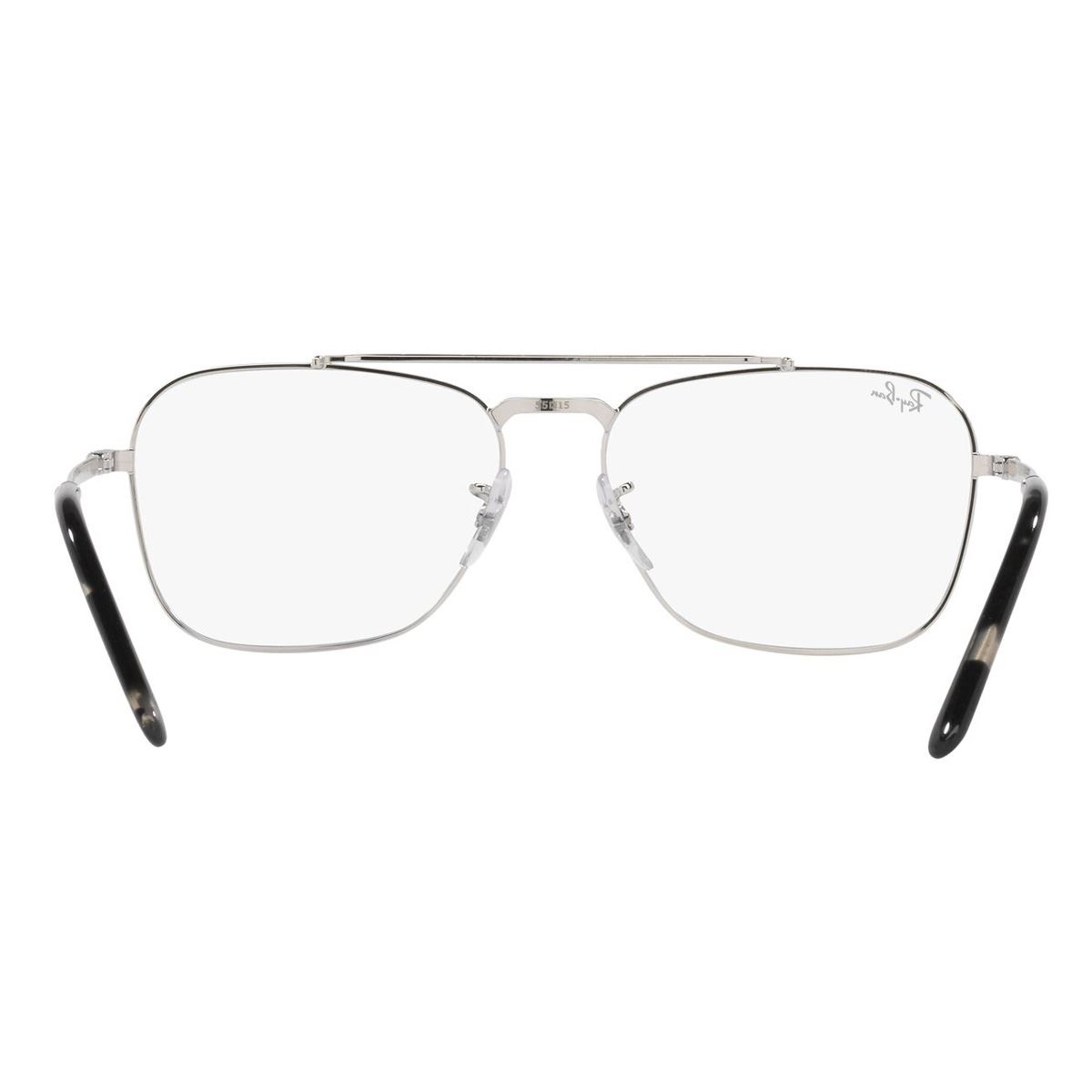 Armazón Ray-Ban New Caravan modelo 0RX3636V en metal color plata