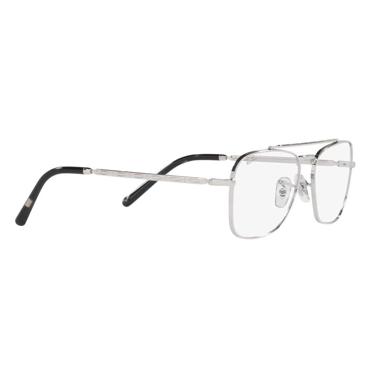 Armazón Ray-Ban New Caravan modelo 0RX3636V en metal color plata