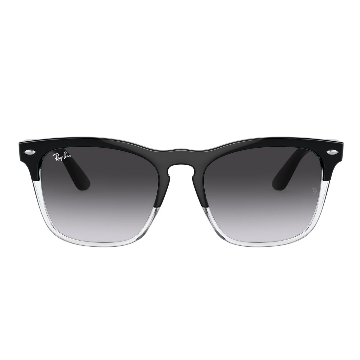 Lente Solar  Ray Ban gris degradado azul Unisex
