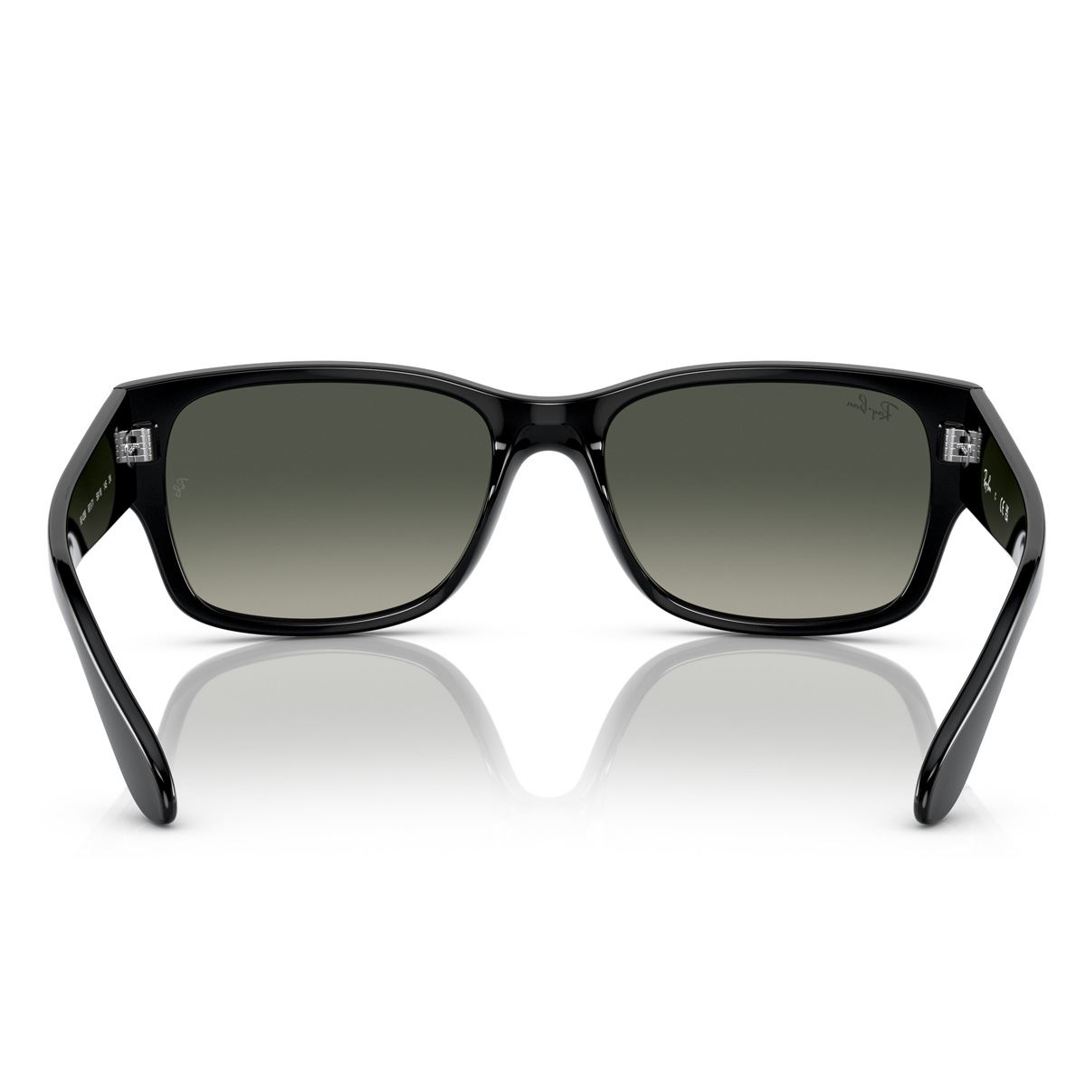 Lente Solar  Ray Ban degradado gris Unisex