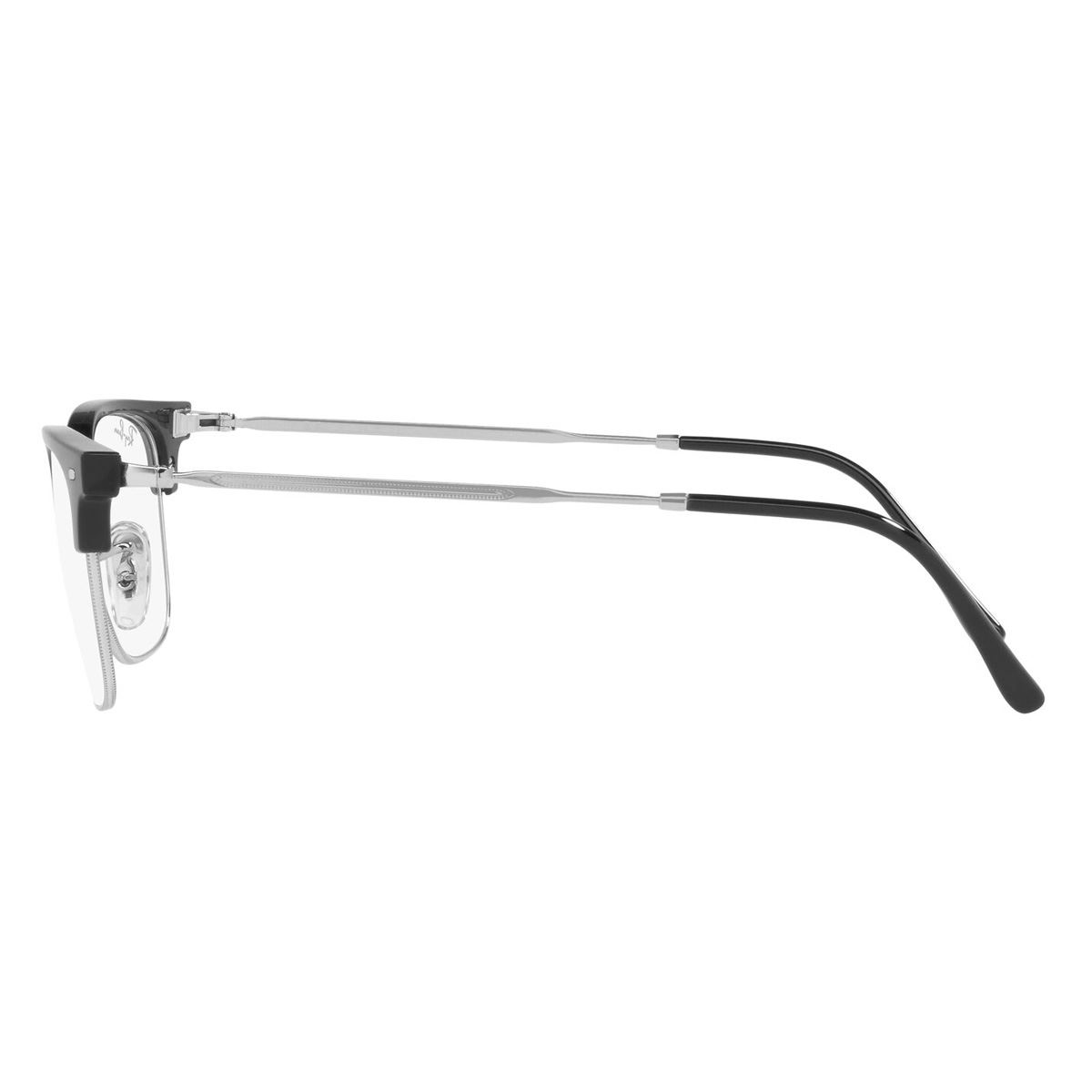 Armazón Ray-Ban New Clubmaster en Plástico Plata