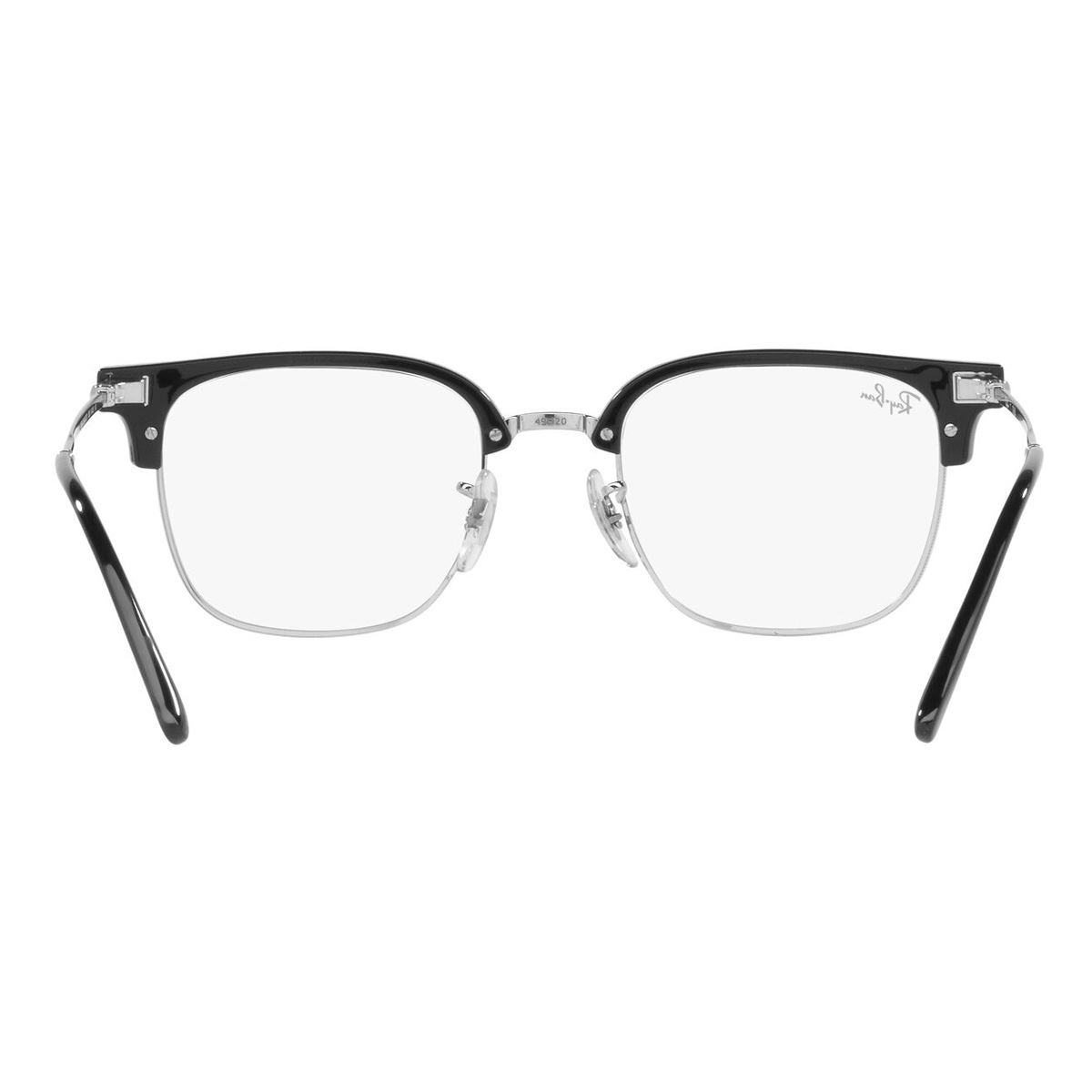 Armazón Ray-Ban New Clubmaster en Plástico Plata