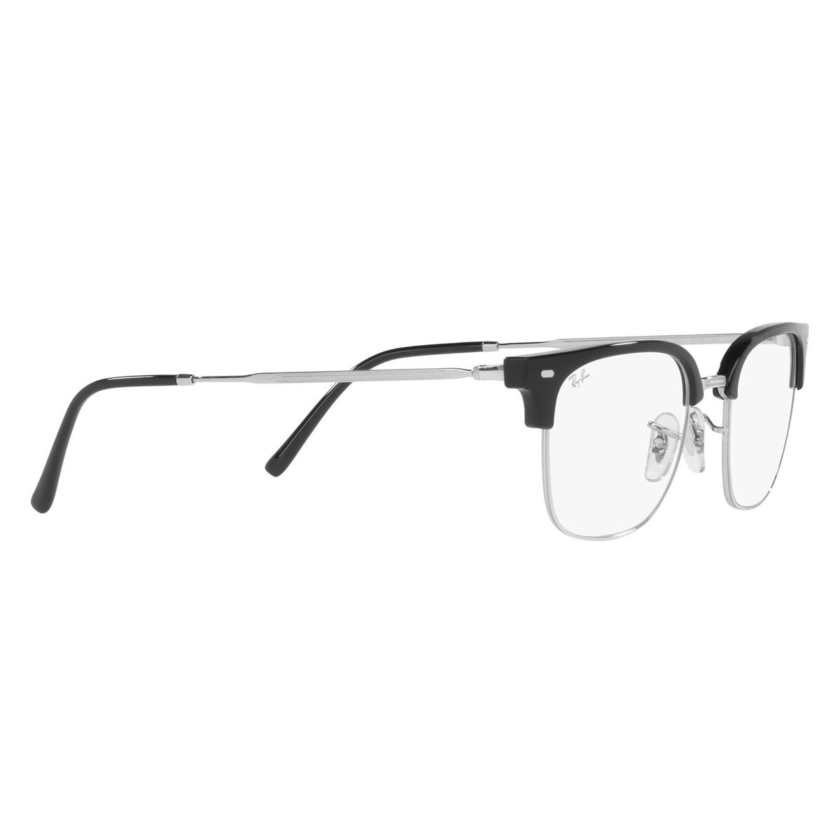 Armazón Ray-Ban New Clubmaster en Plástico Plata