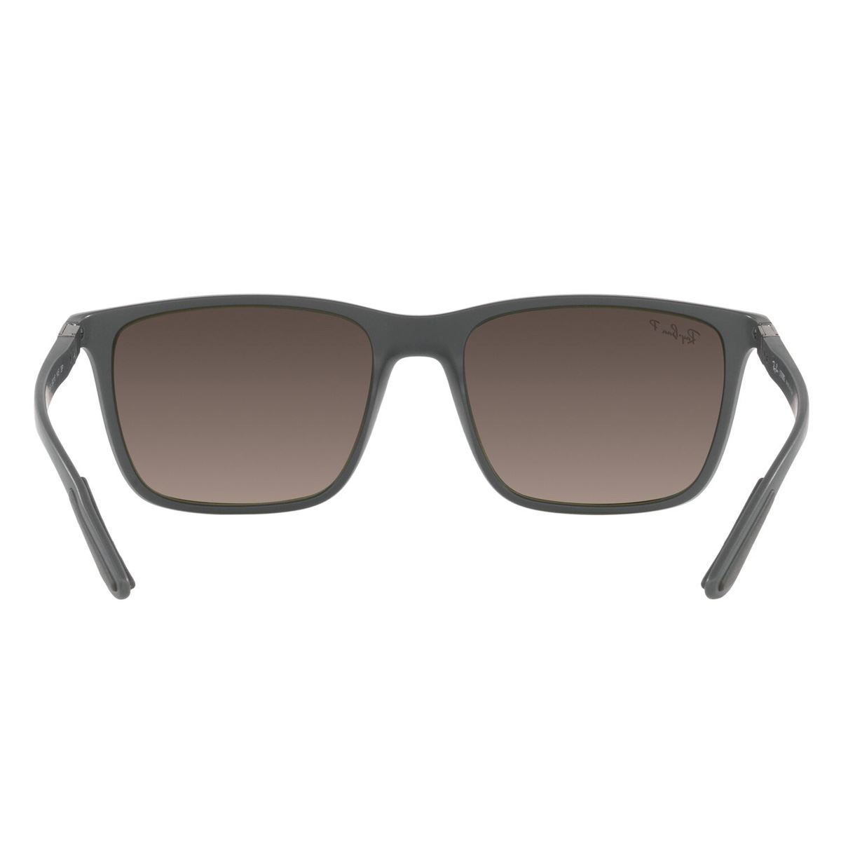 Lente Solar Ray-Ban Polarizado Plata en Plástico Gris
