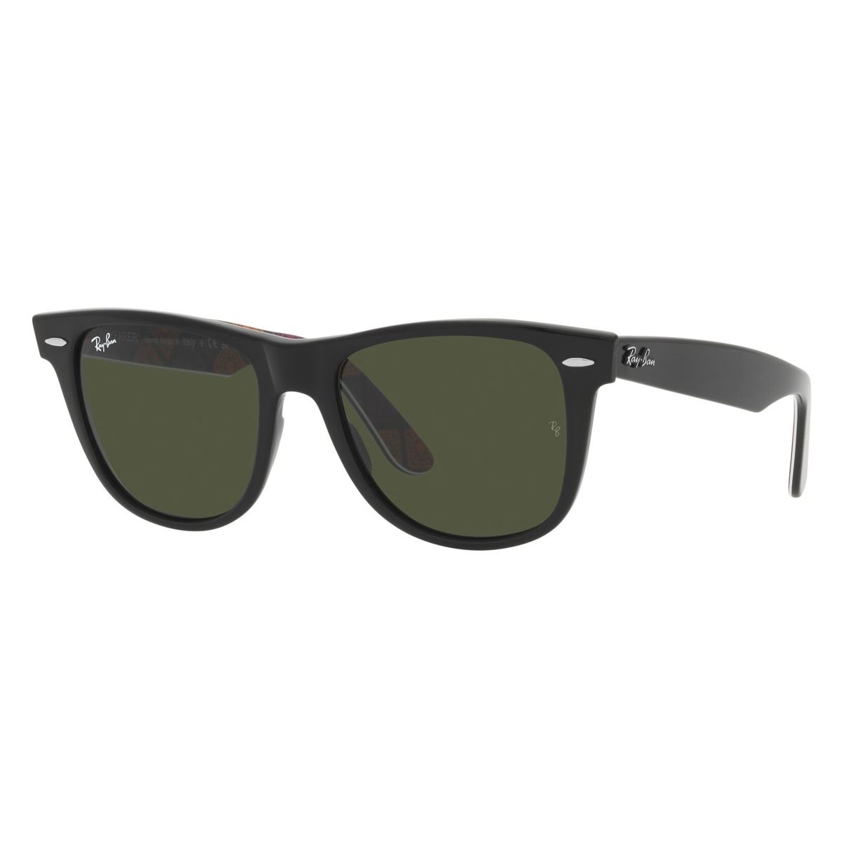 Lente Solar Ray-Ban Wayfarer Negro "Día de Muertos"