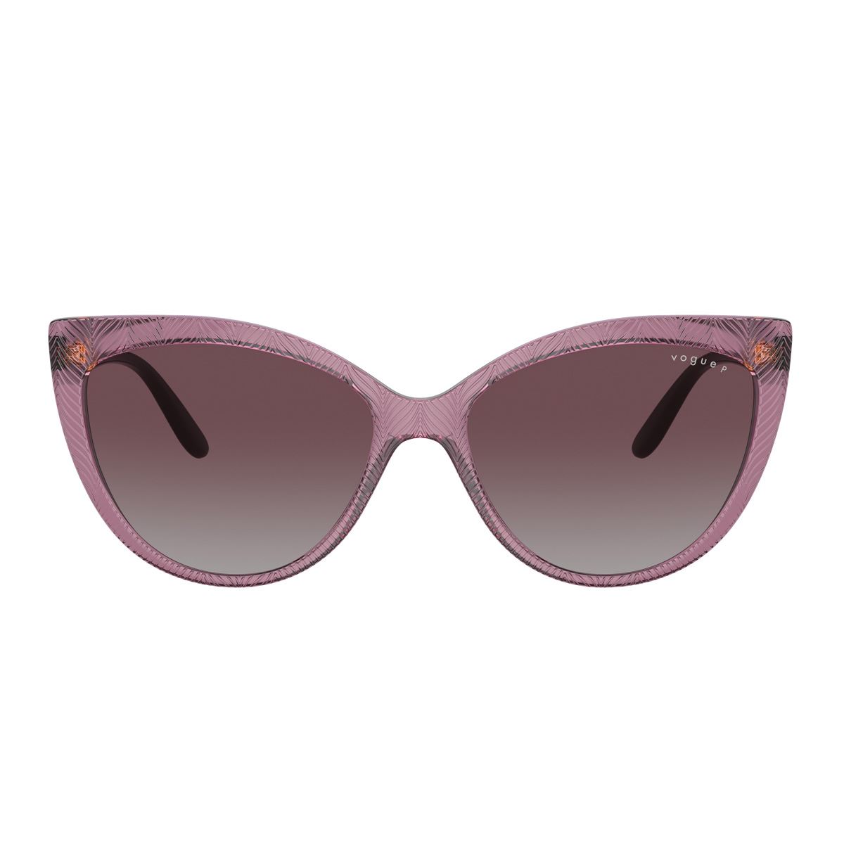 Lente Solar Vogue gris polar degradado violeta para Mujer