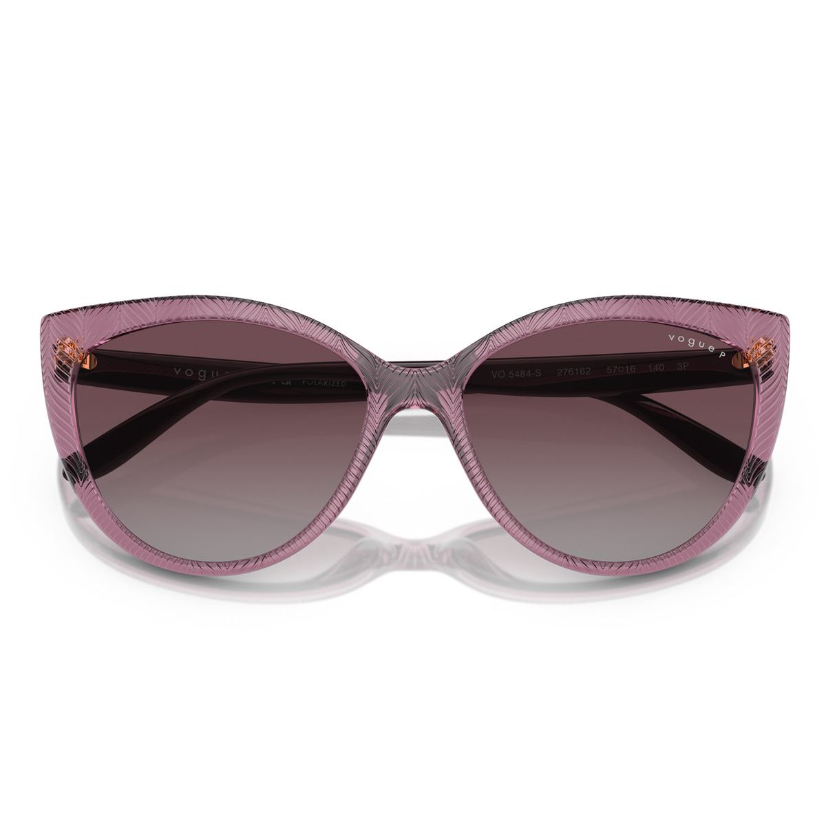 Lente Solar Vogue gris polar degradado violeta para Mujer