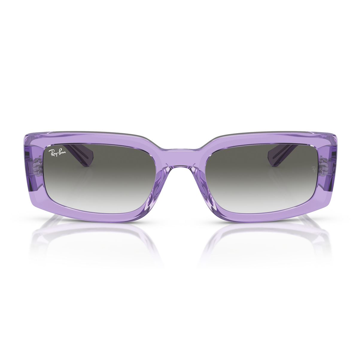 Lente Solar  Ray Ban claro degradado gris claro para Mujer