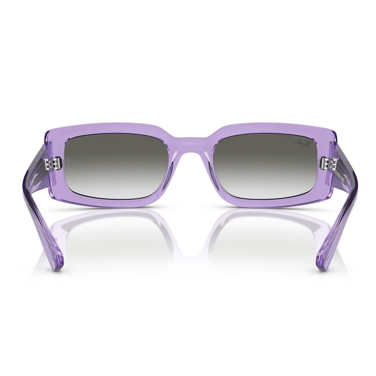 Lente Solar  Ray Ban claro degradado gris claro para Mujer