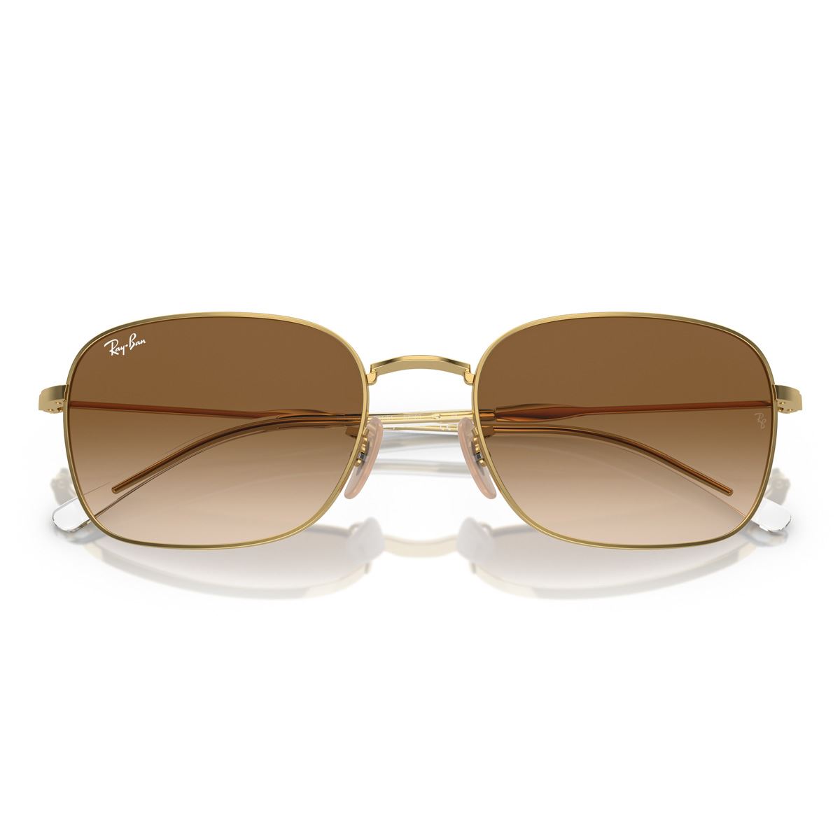 Lente Solar Ray Ban marrón degradado Unisex