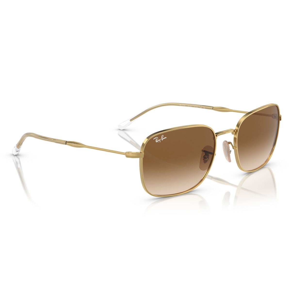 Lente Solar Ray Ban marrón degradado Unisex