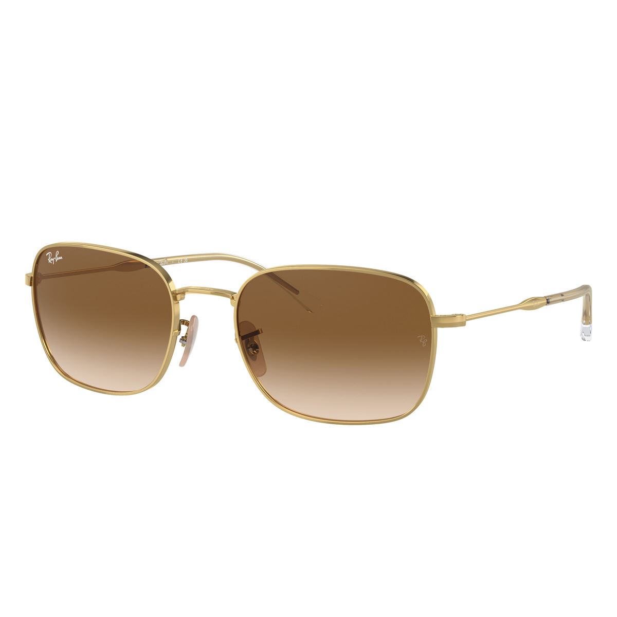 Lente Solar Ray Ban marrón degradado Unisex