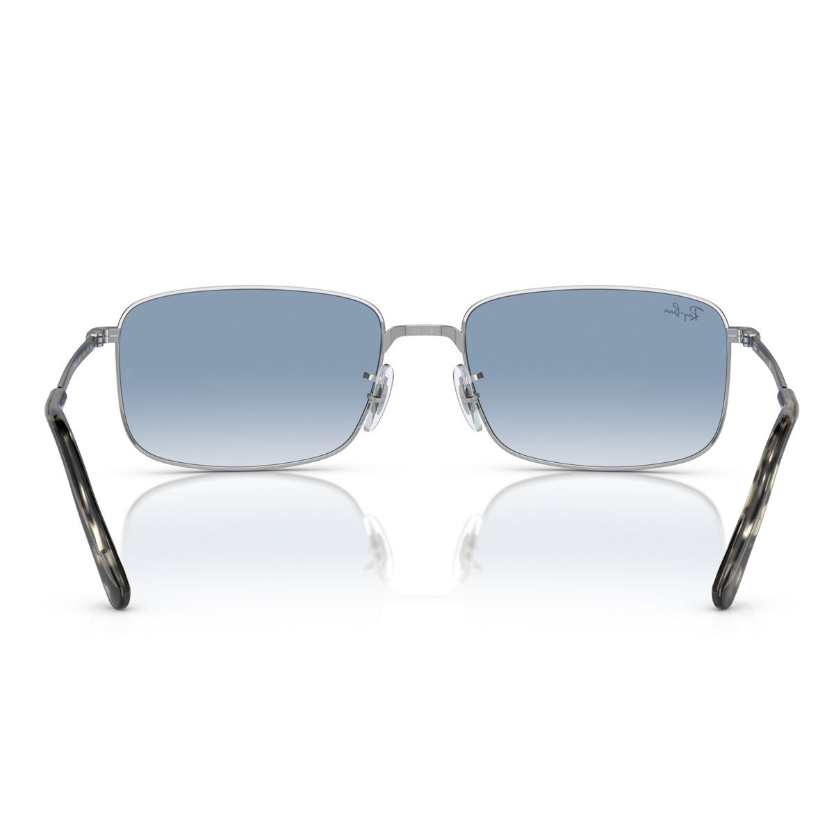 Lente Solar  Ray Ban azul degradado claro Unisex