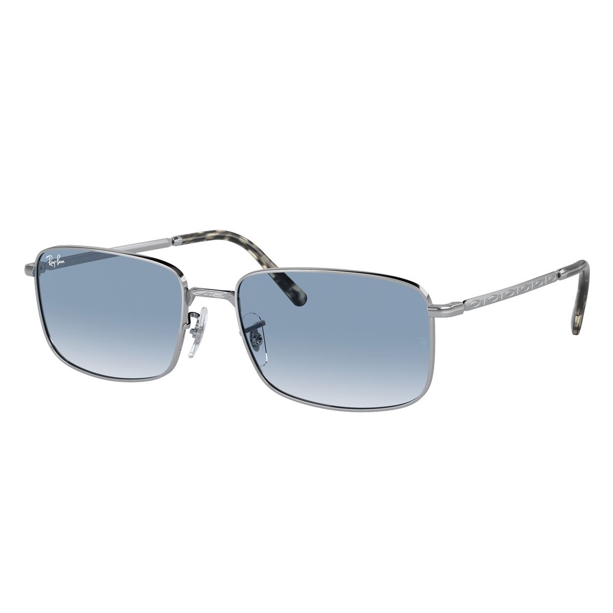 Lente Solar  Ray Ban azul degradado claro Unisex