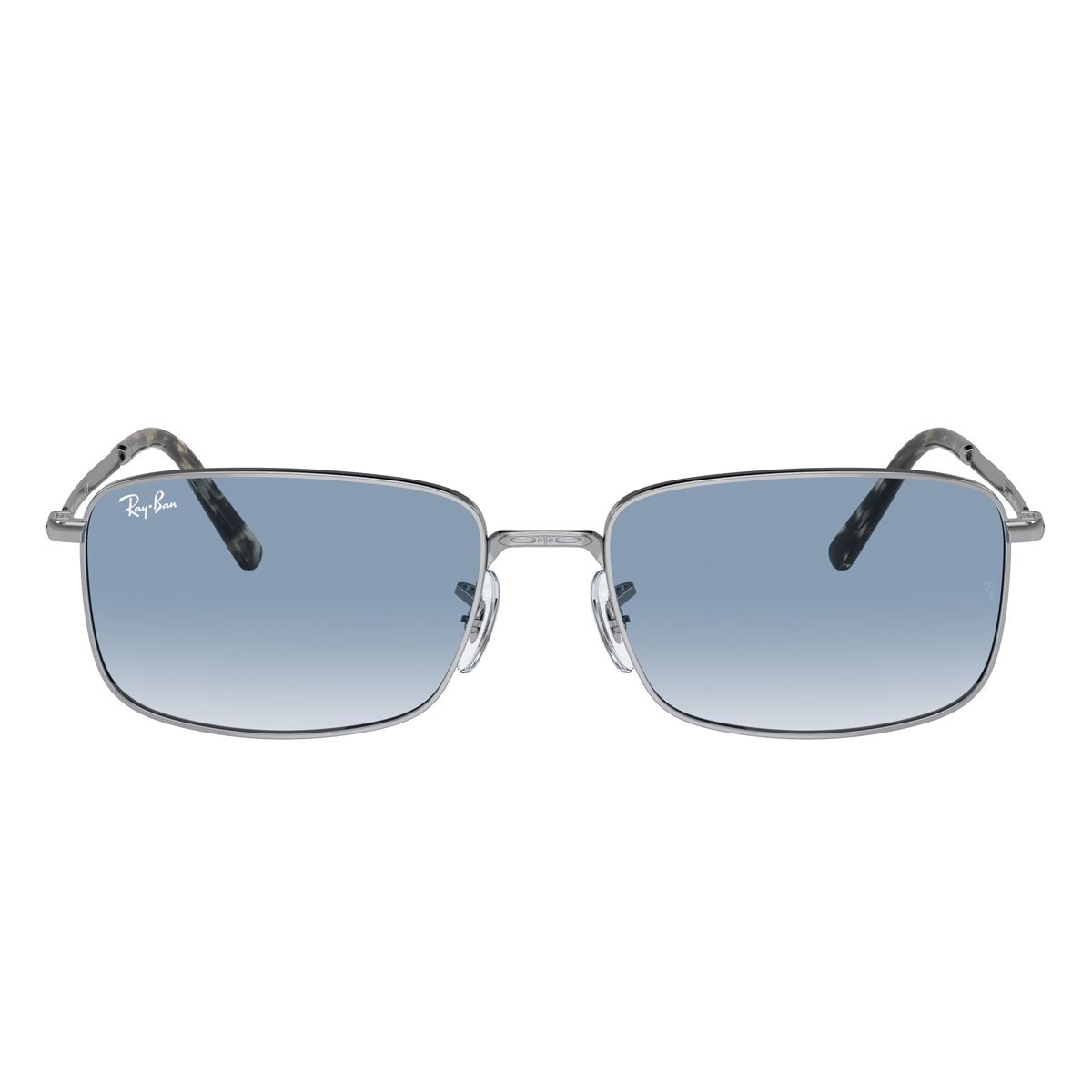 Lente Solar  Ray Ban azul degradado claro Unisex