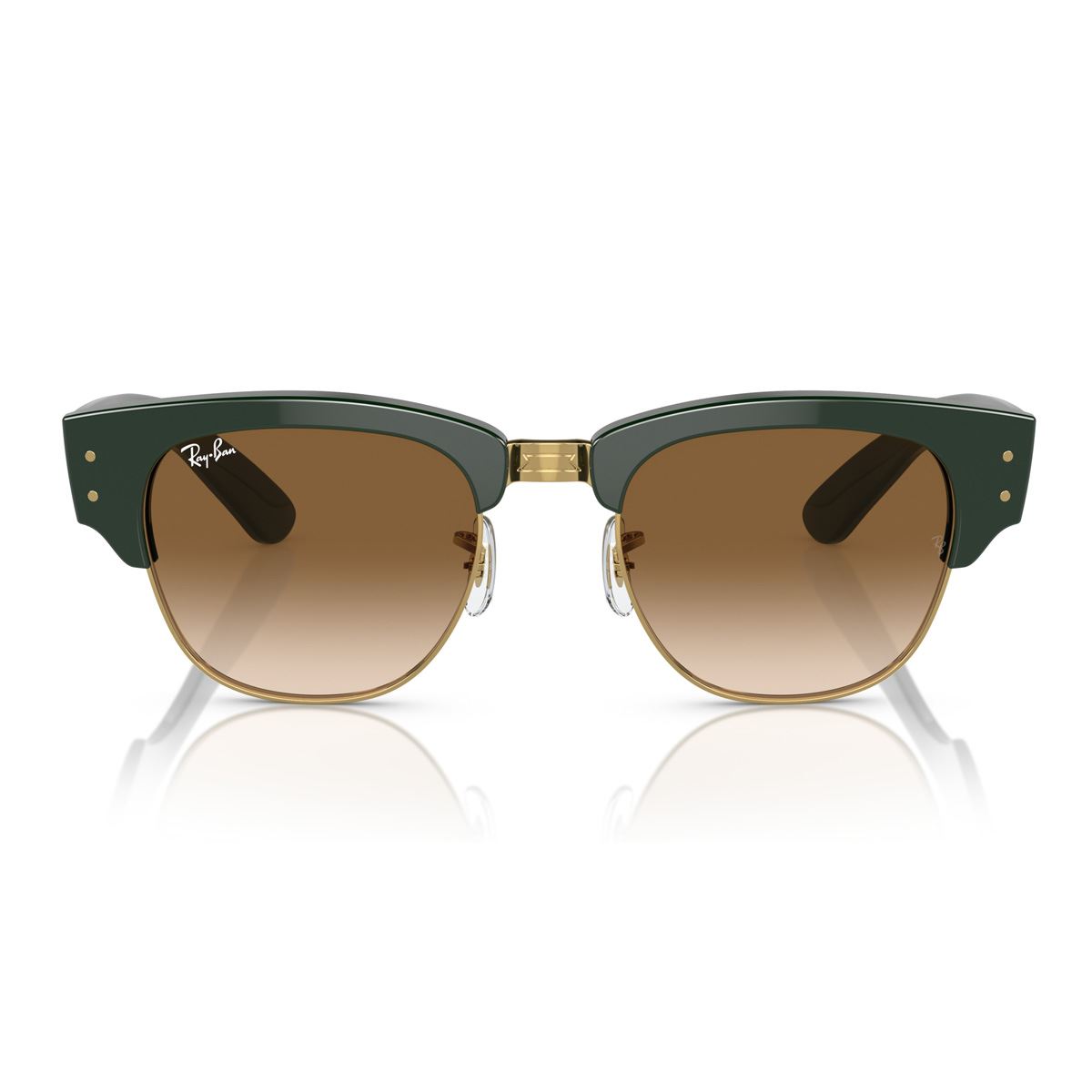 Lente Solar  Ray Ban marrón degradado claro Unisex