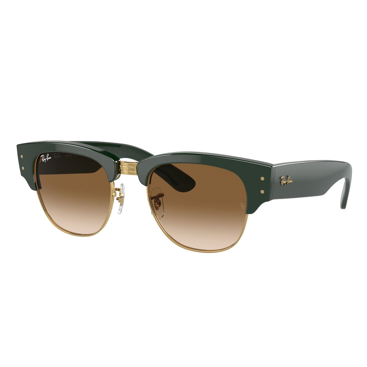 Lente Solar  Ray Ban marrón degradado claro Unisex
