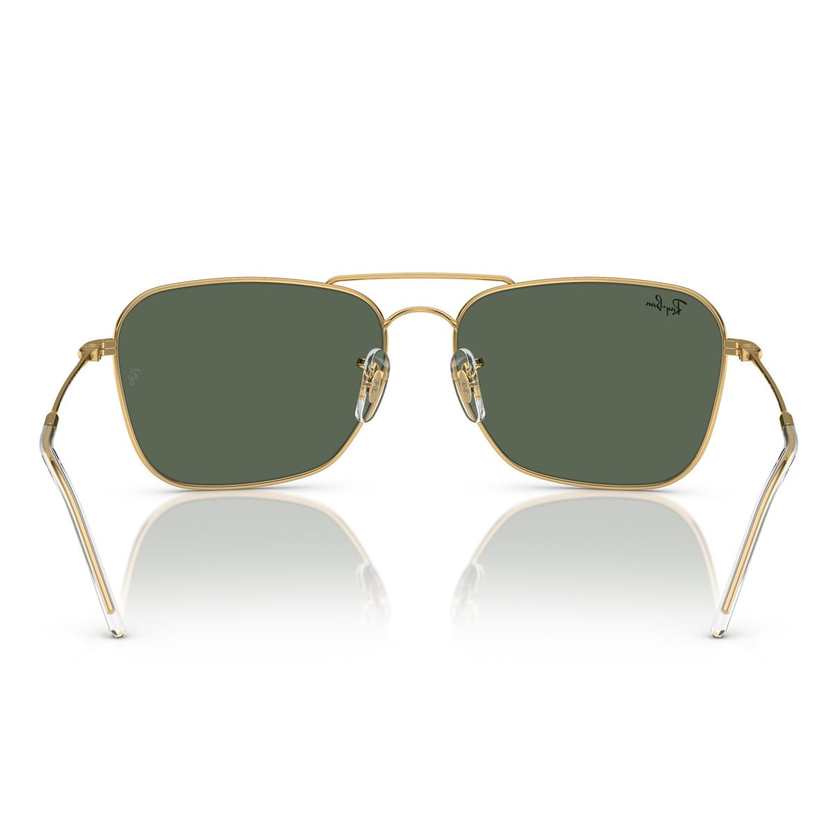 Lente Solar  Ray Ban verde oscuro Unisex