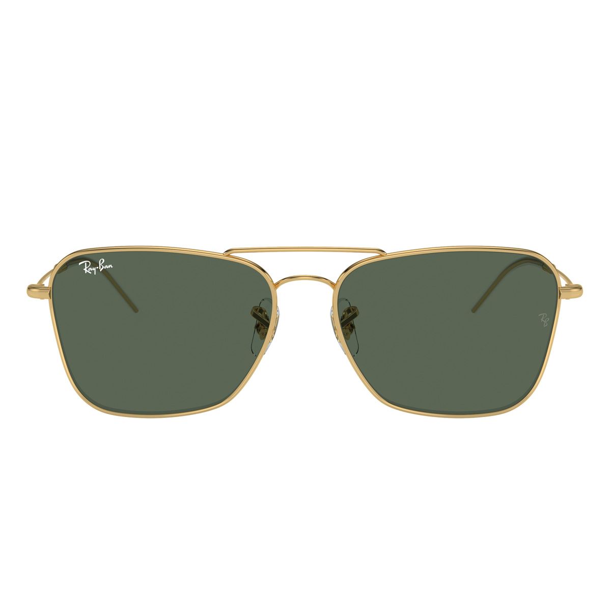 Lente Solar  Ray Ban verde oscuro Unisex
